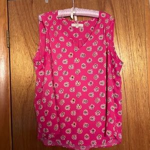 LOFT Plus Size Sleeveless Summer Top
